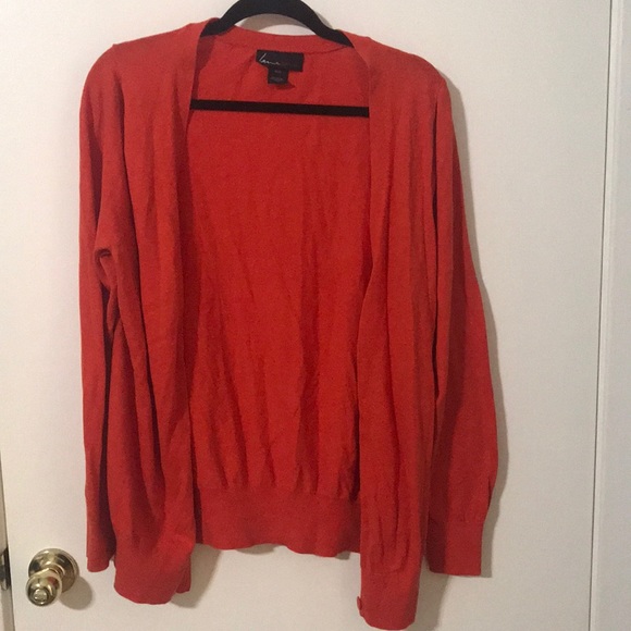 Lane Bryant Sweaters - Rust/Orange Cardigan